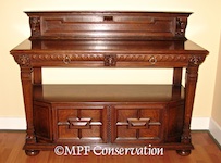BERKEY & GAY CREDENZA 1900